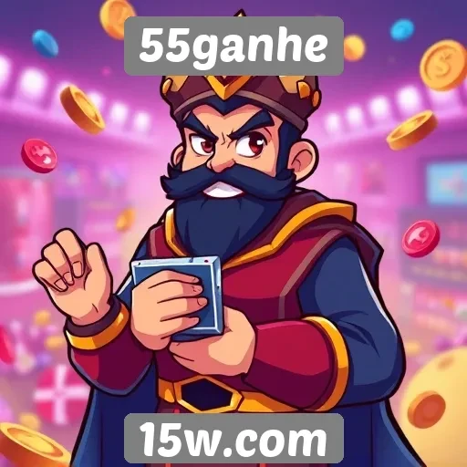 História do site 55ganhe no mercado de jogos