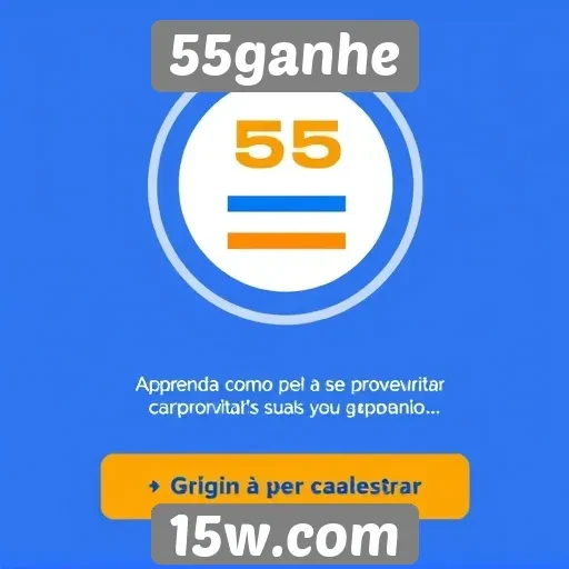 Como se cadastrar no 55ganhe